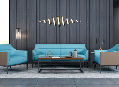 Sofa 3+1+1 Sitzer Textil Sofas Couch Polster Garnitur Sofagarnitur Couchen Neu